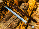 Medieval Knight Sword – Handmade Double-Edged Arming Sword