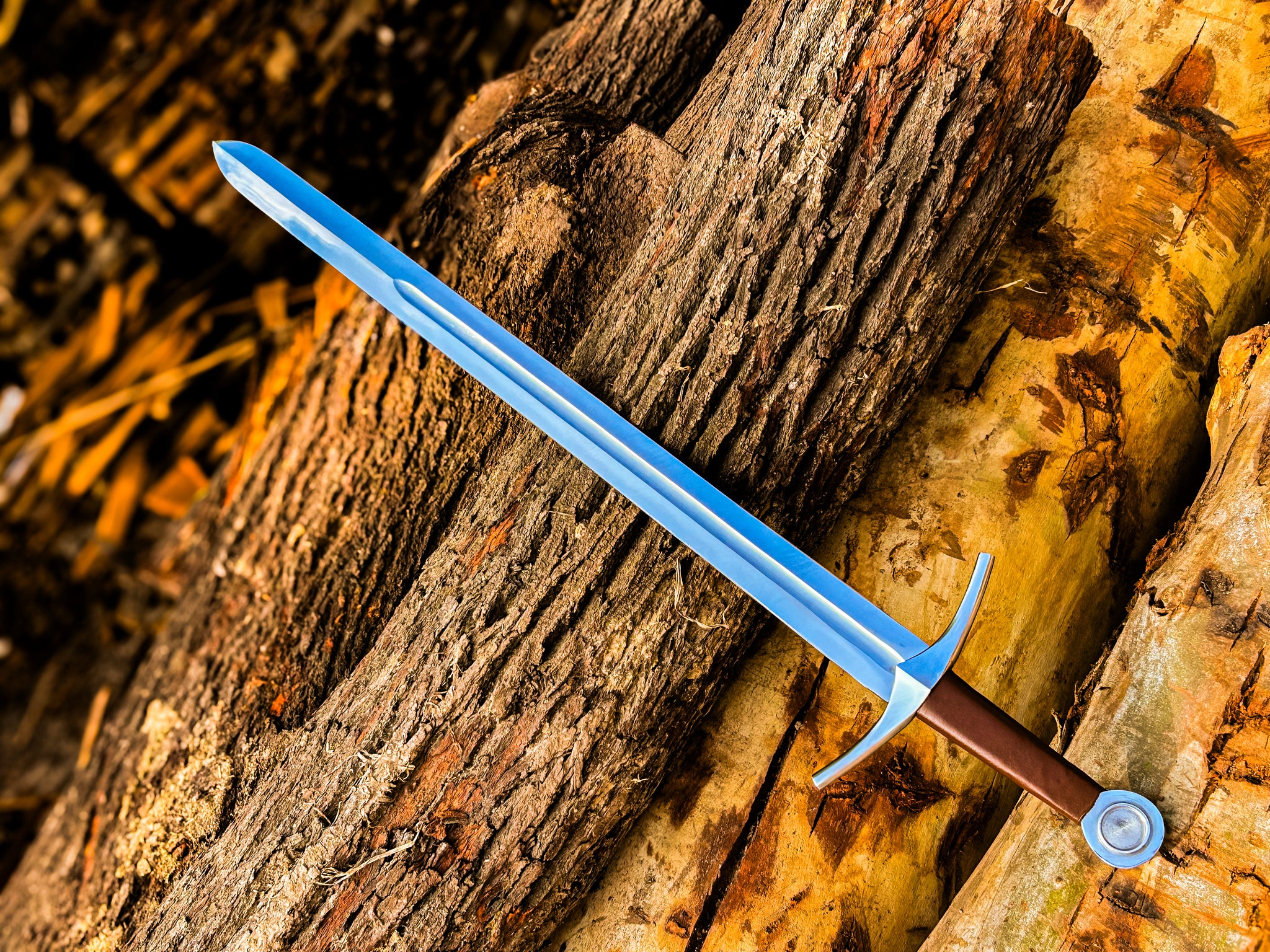 Medieval Knight Sword – Handmade Double-Edged Arming Sword