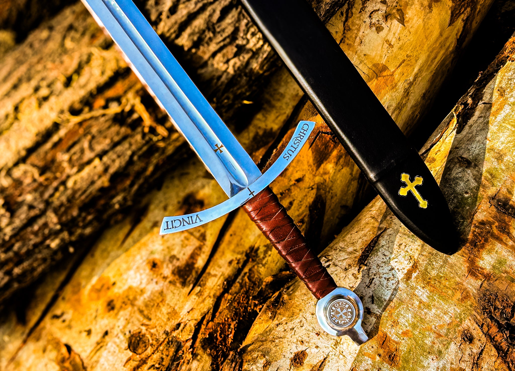 Faithkeeper – The Sword of the Knights Templar Medieval Knight Arming Sword