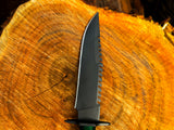 Rambo First Blood Hunting Knife with Green Nylon Wrapped handle